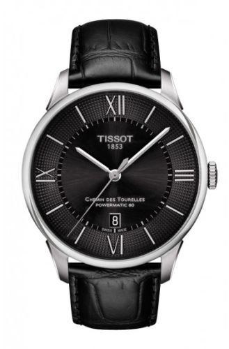 Tissot Chemin des Tourelles Powermatic 80 Stainless Steel / Black